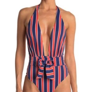 NWT We Wore What One Piece Swimsuit Size M
